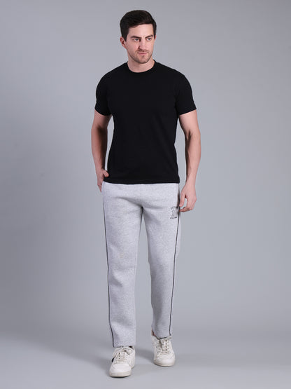 Stylox Men’s Solid Track Pants with Side Piping | Slim Fit Joggers for Gym, Sports &amp; Casual Wear