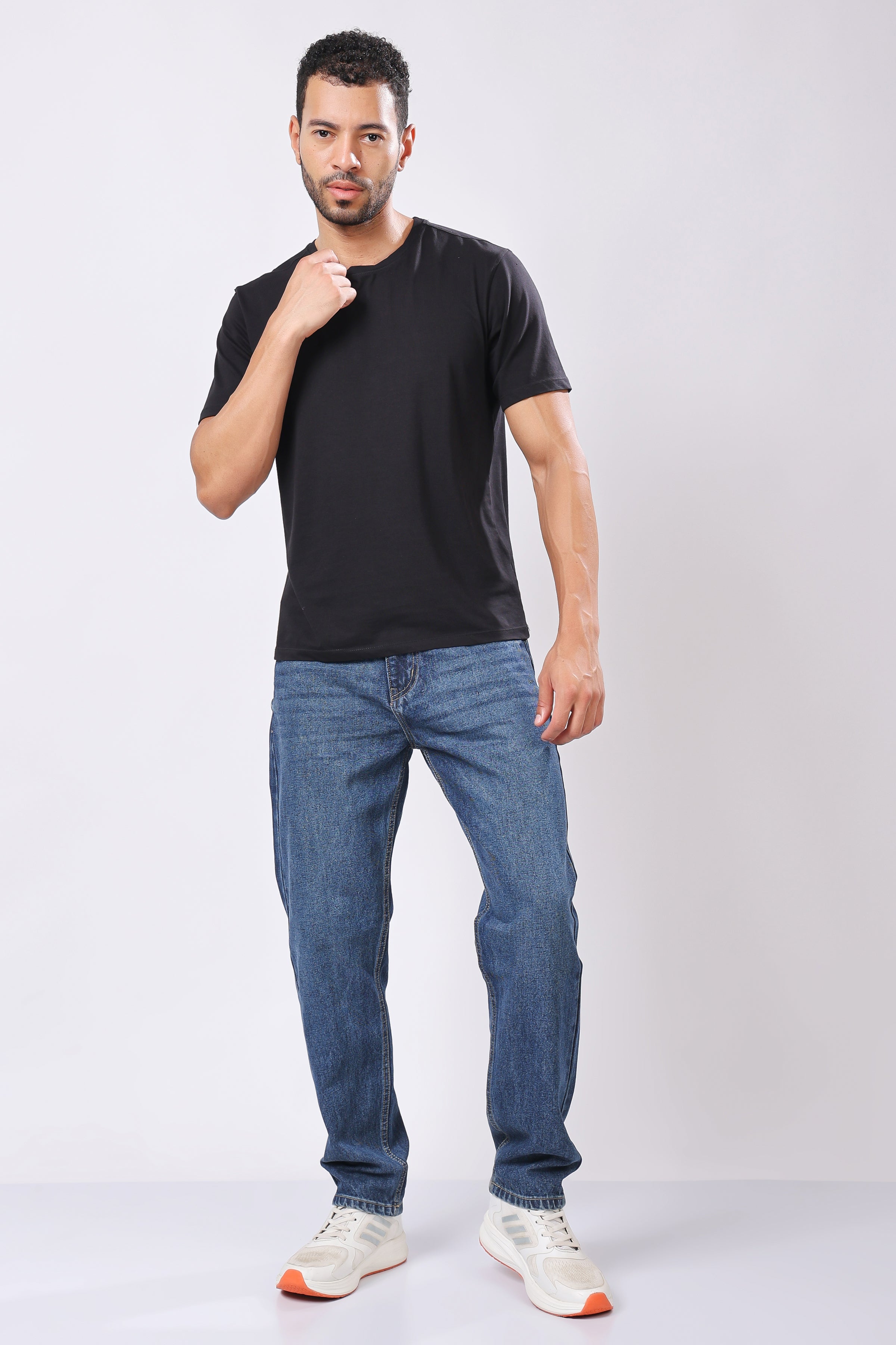 Stylox Relaxed Fit Jeans for Men | Dark Blue, Light Blue, Greenish Blue |