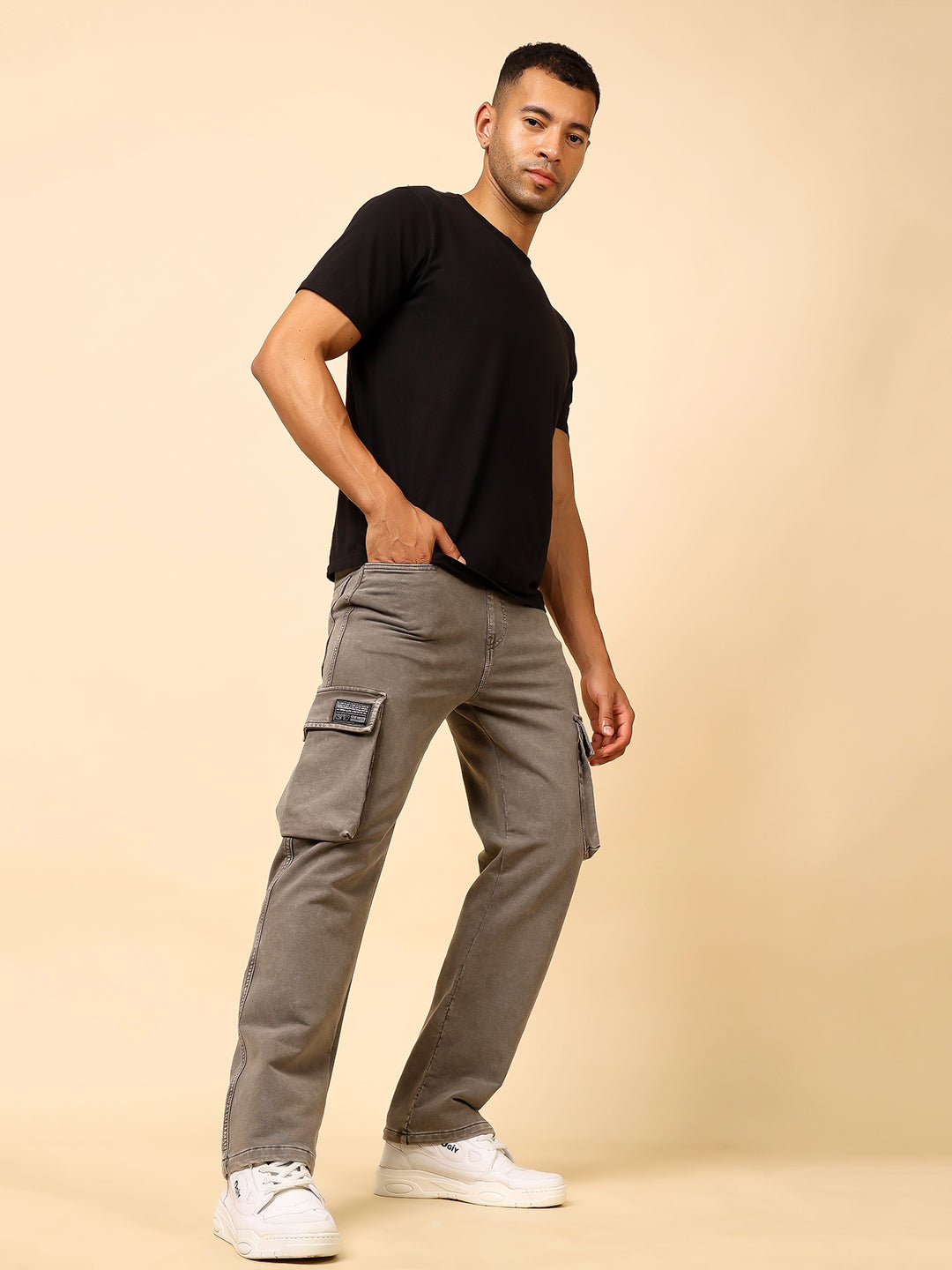 Stylox Comfort Fit Cargo Pants for Men Modern Casual Wear