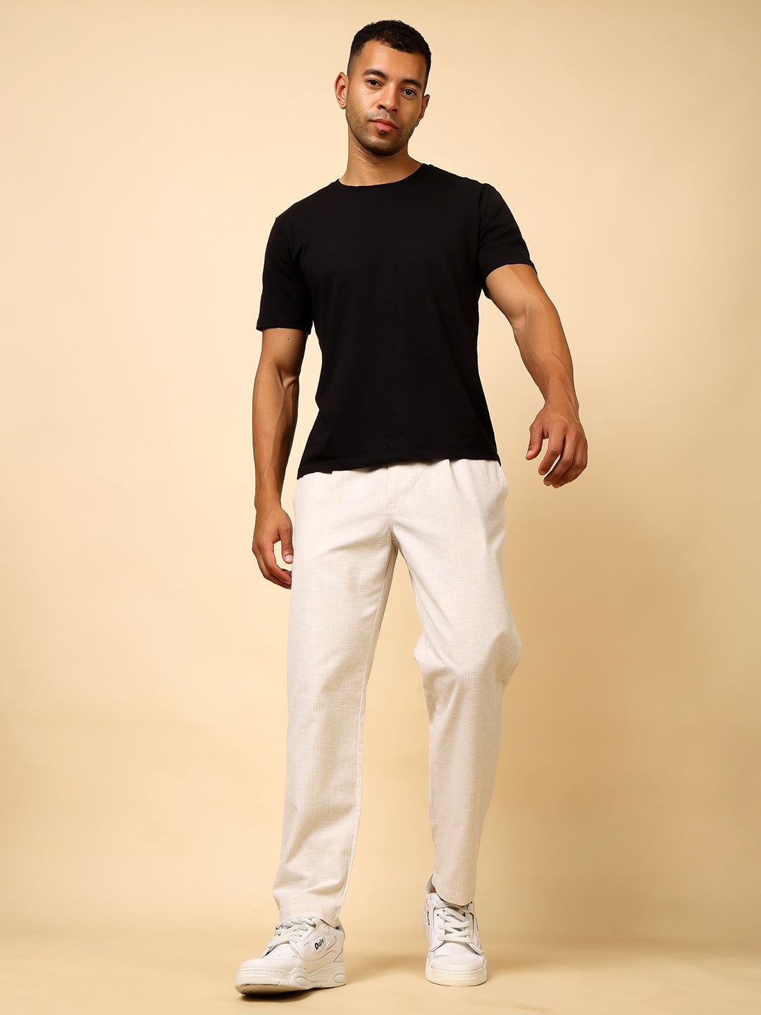 Stylox Men’s Classic Fit Trousers – Comfortable Formal & Casual Wear
