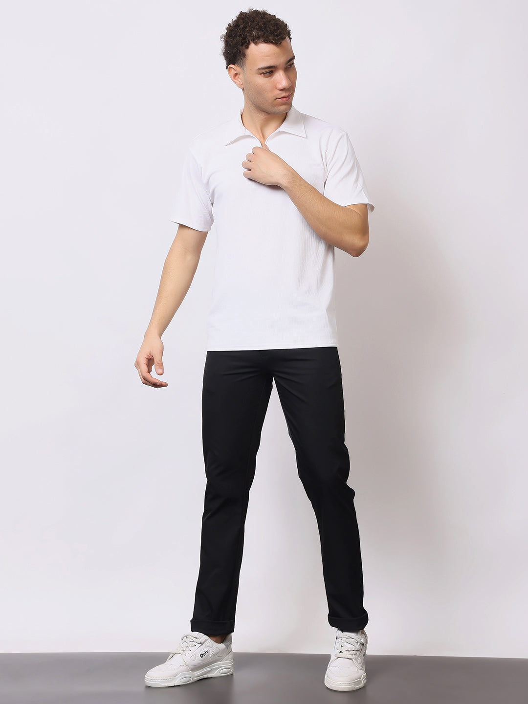 Stylox Men’s Premium Regular Fit Stretch Trousers – Formal & Casual Pants | Wrinkle-Free Office Wear - Stylox