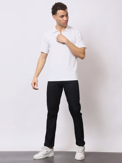 Stylox Men’s Premium Regular Fit Stretch Trousers – Formal &amp; Casual Pants | Wrinkle-Free Office Wear - Stylox