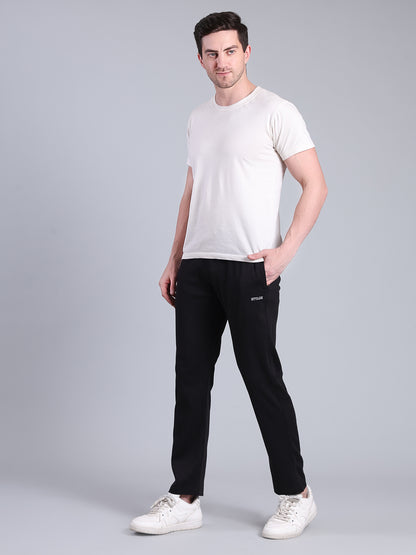 Stylox Men’s Slim Fit Trackpants | Stretchable Cotton Blend Joggers with Elastic Waist &amp; Drawstring
