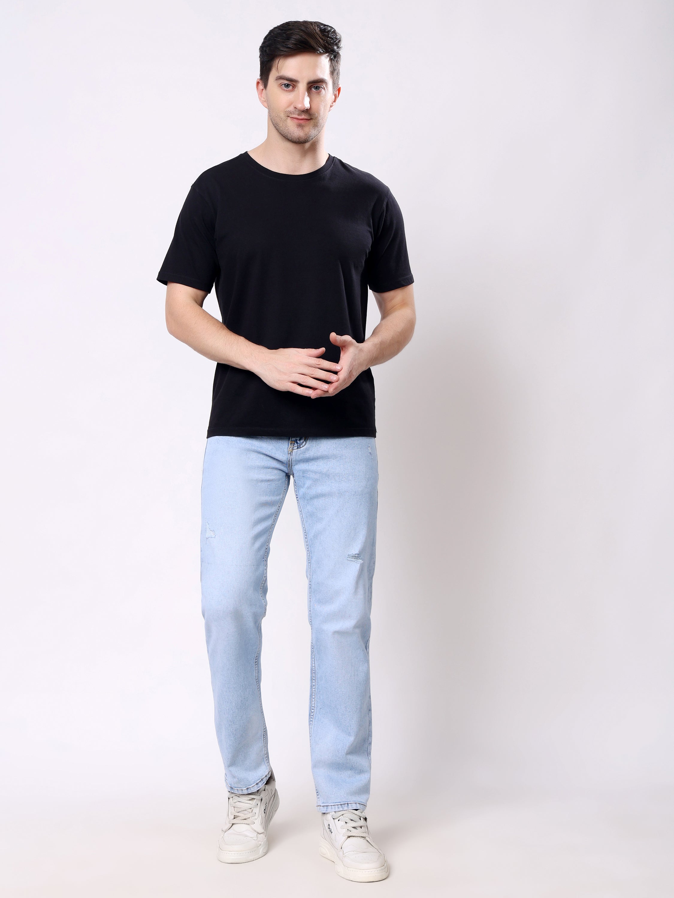 Stylox Men’s Stretchable Comfort Fit Denim Jeans - Stylox