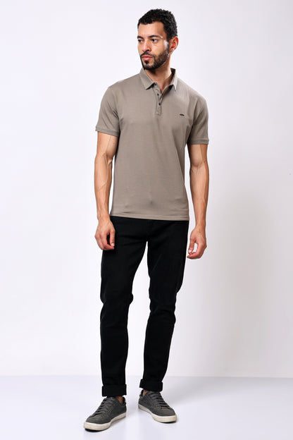 Stylox Solid Polo T-Shirt For Men