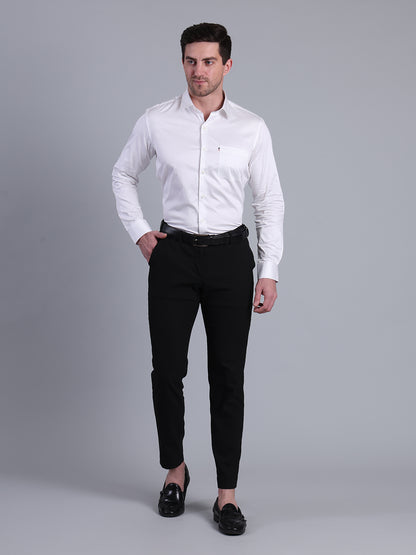 Stylox Men’s Slim Fit Satin Shirt | Premium Solid Formal Shirt for Office &amp; Party Wear | Full Sleeve Smooth Finish Shirt