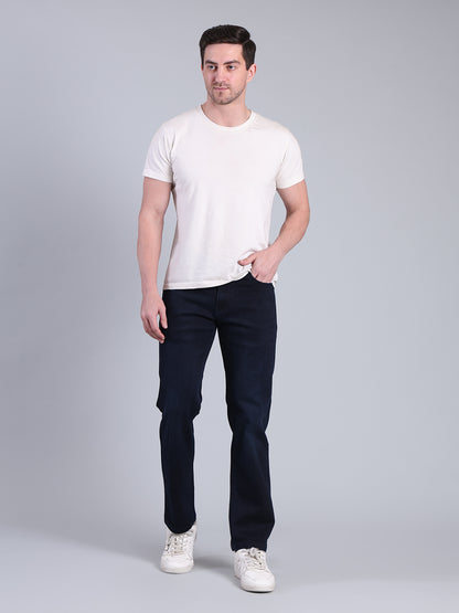 Stylox Men’s Straight Fit Jeans | Classic Denim Jeans for Men | Mid-Rise Everyday Casual Wear Jeans