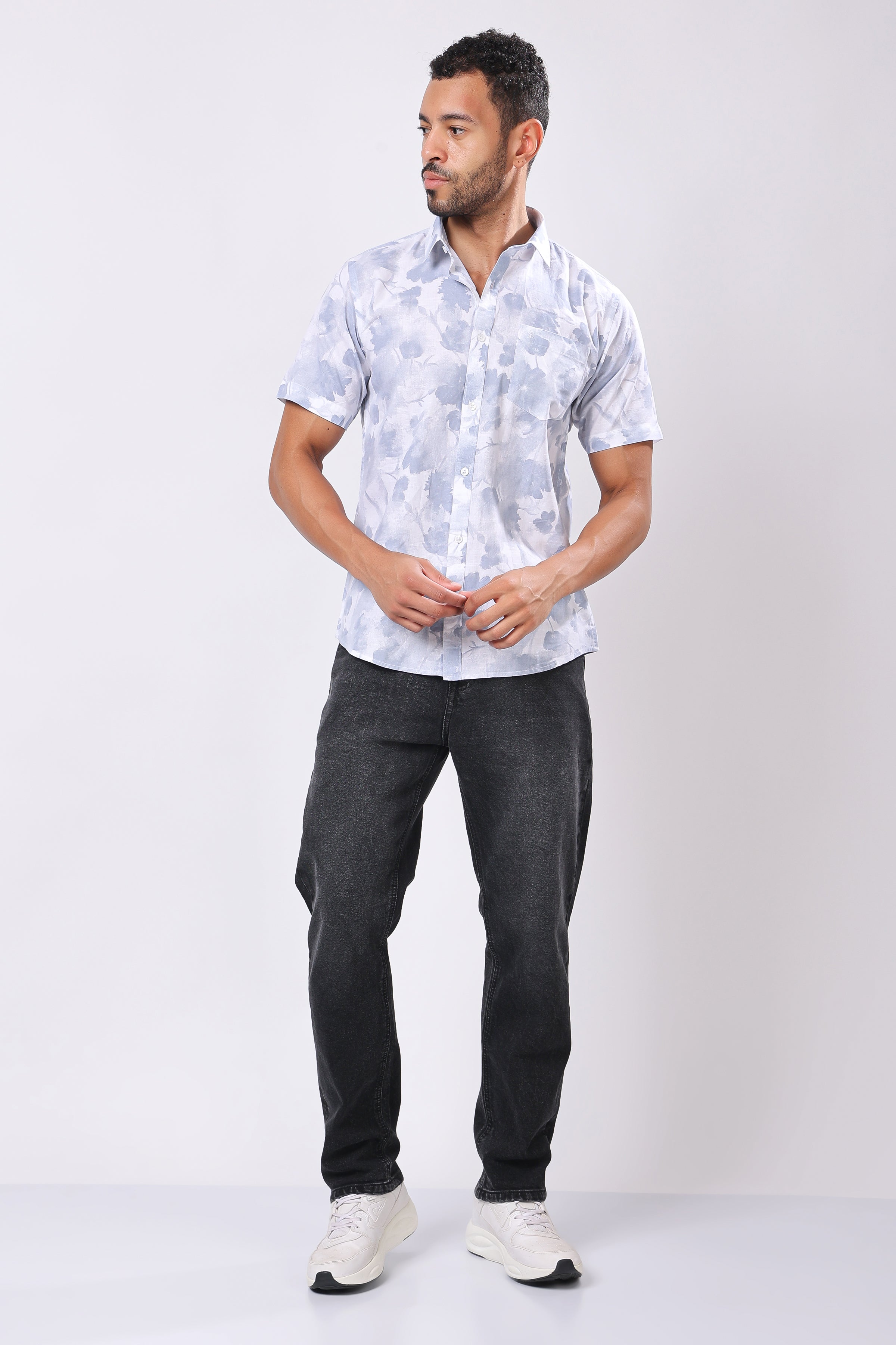 Stylox Printed Half Sleeve Casual Shirt - Stylox