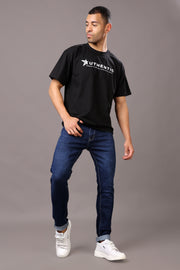 Stylox Slim Fit Jeans for Men's Dark Blue