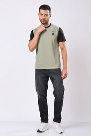 Stylox Printed Round Neck T-Shirt