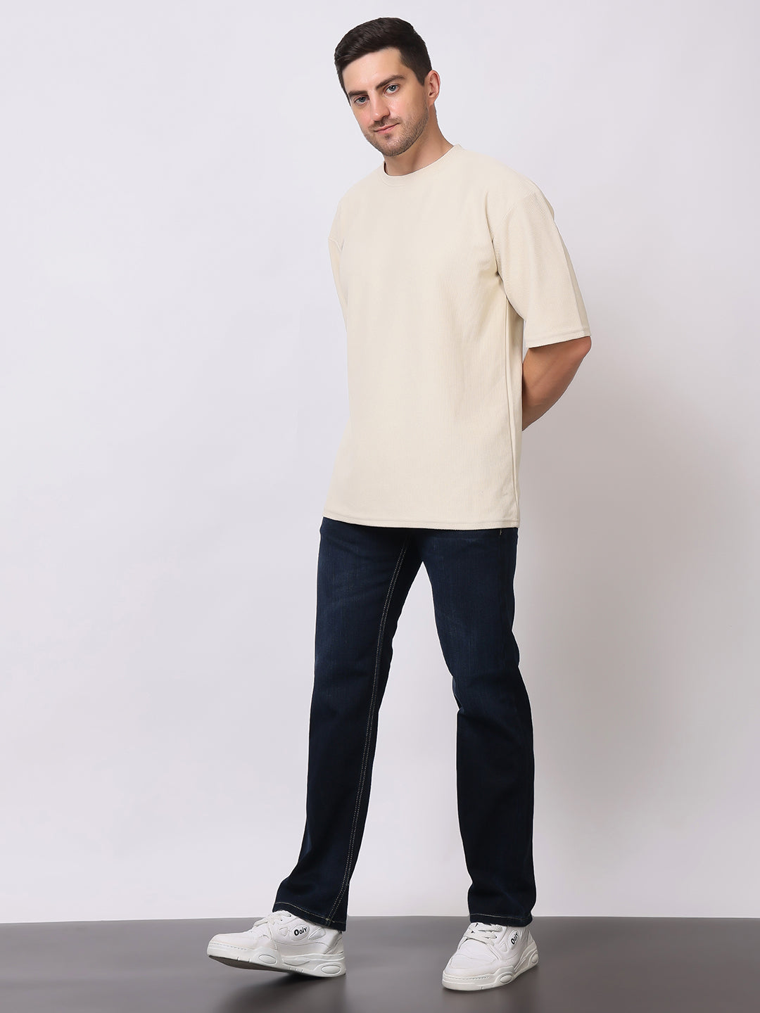 Stylox Premium Comfort Fit Jeans for Men | Soft Cotton Denim | Relaxed Everyday Casual Wear - Stylox