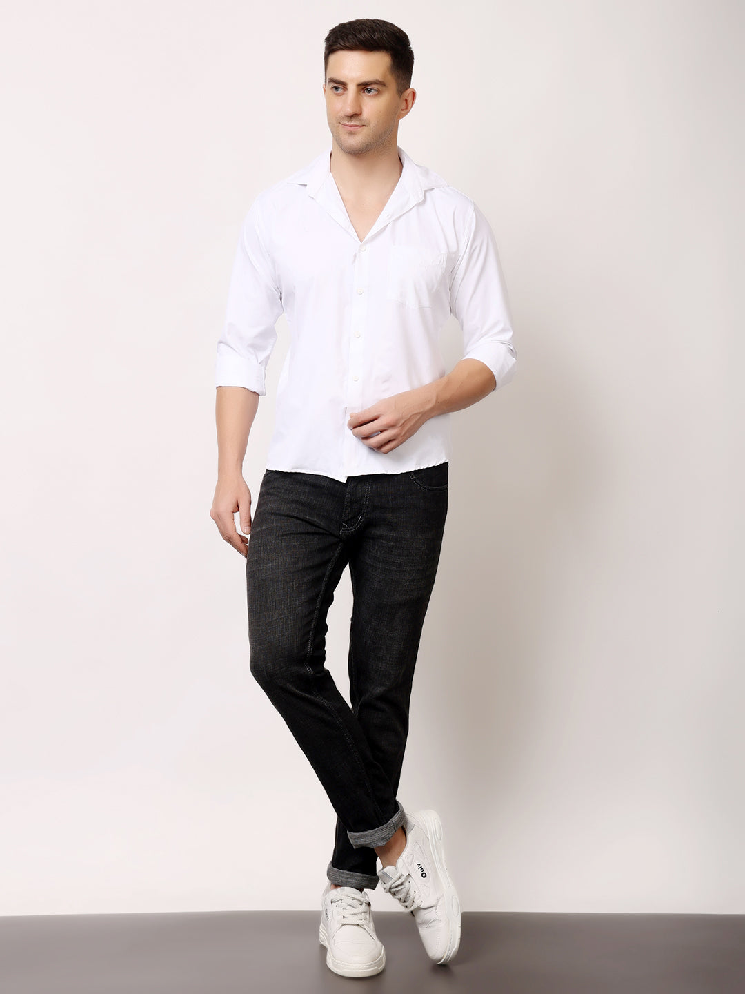 Stylox Men's Regular Fit Cotton Blend Shirt | Casual & Party Wear - Stylox