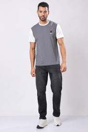 Stylox Printed Round Neck T-Shirt