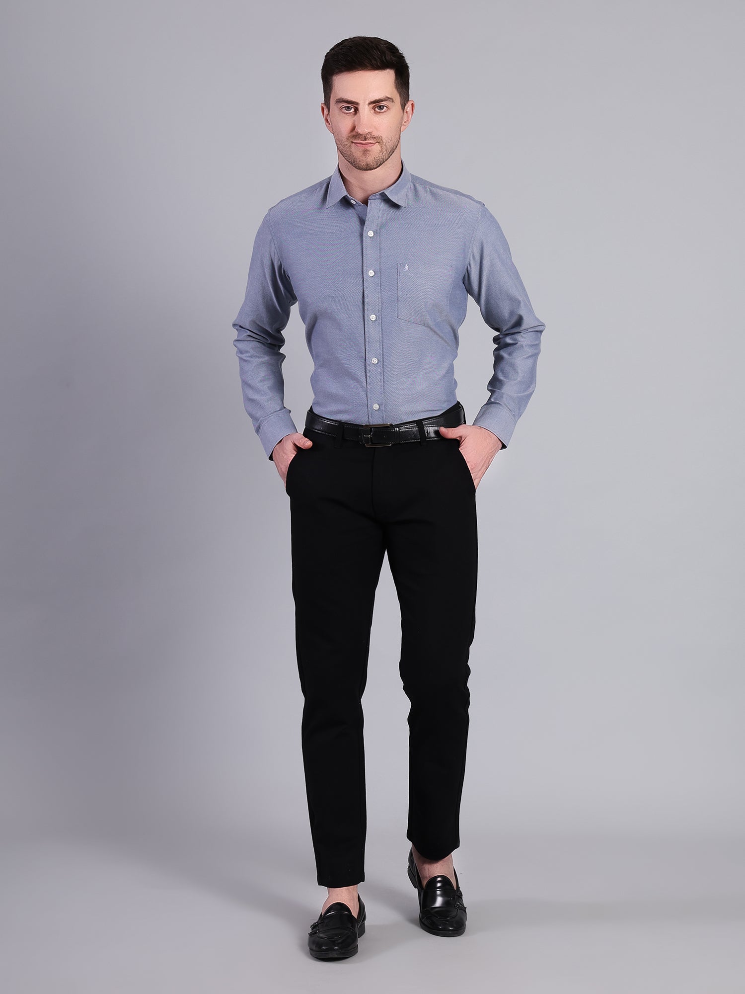 Men's Regular Fit Cotton Shirt | Office & Party Wear - Stylox
