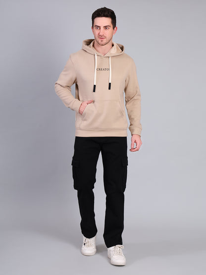 Stylox Men’s Winter Printed Hoodie | Pullover Sweatshirt with Kangaroo Pocket &amp; Hood | Warm Casual Wear