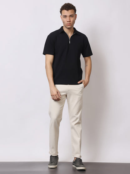 Stylox Men’s Premium Regular Fit Cotton Trousers – Casual &amp; Formal Pants | Breathable Everyday Wear - Stylox