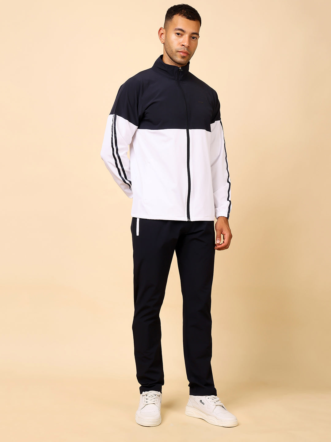 Stylox Men’s Tracksuit – Stylish Full Set for Sports, Gym & Casual Wear (Navy)