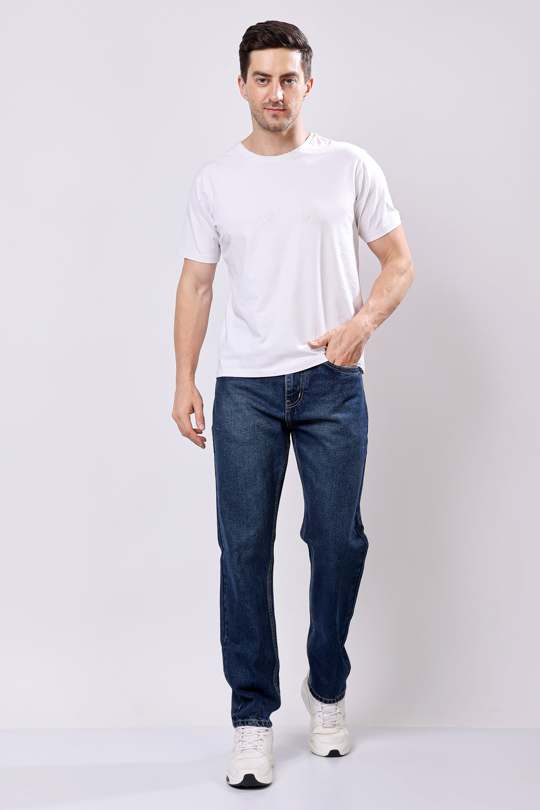 Stylox Men’s Relaxed Fit Jeans – Easygoing Denim with Maximum Comfort