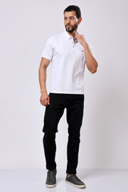 Stylox Solid Polo T-Shirt For Men