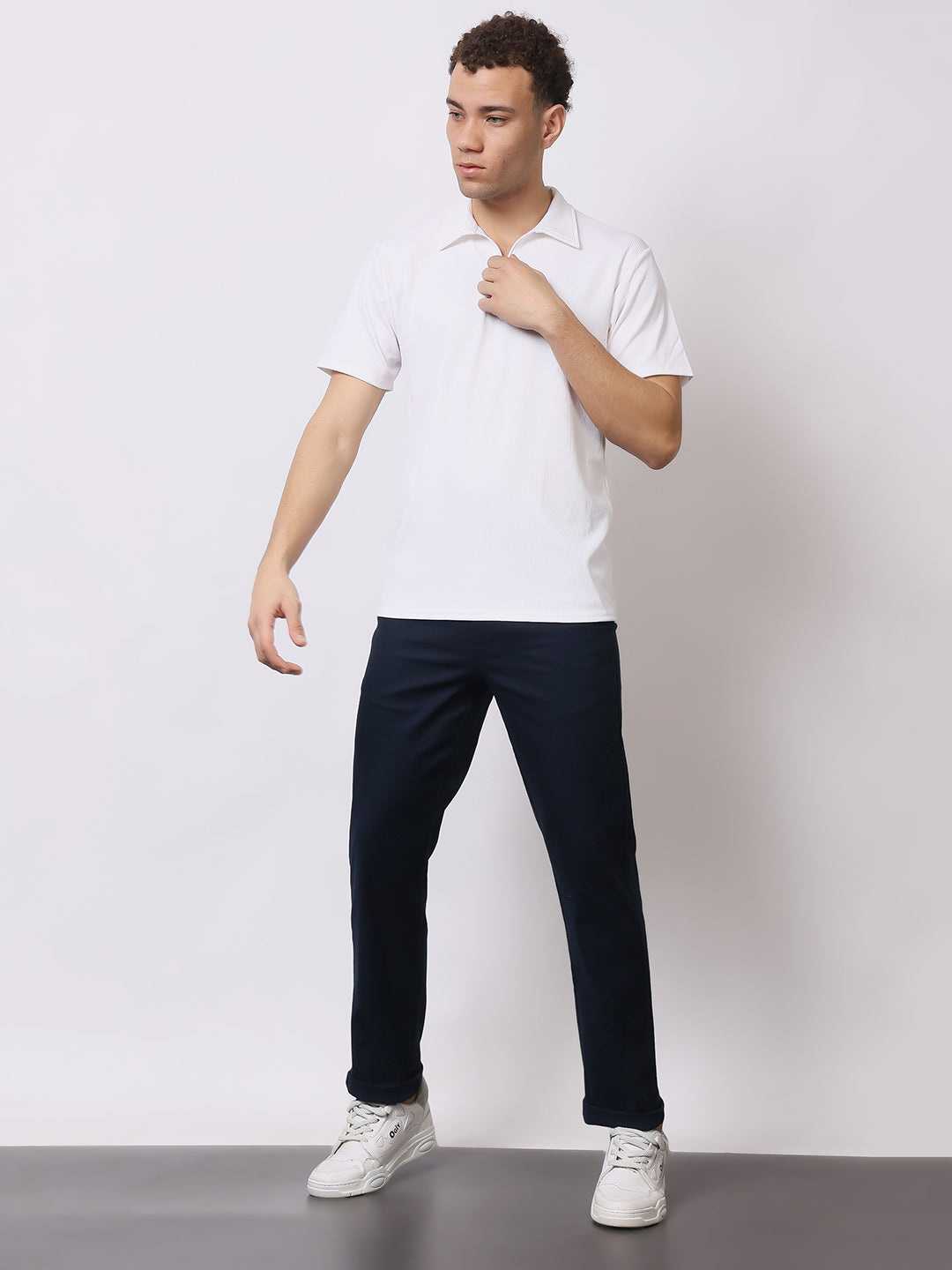 Stylox Men’s Premium Regular Fit Cotton Trousers – Casual &amp; Formal Pants | Breathable Everyday Wear - Stylox