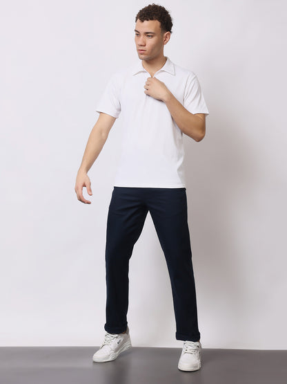 Stylox Men’s Premium Regular Fit Cotton Trousers – Casual &amp; Formal Pants | Breathable Everyday Wear - Stylox