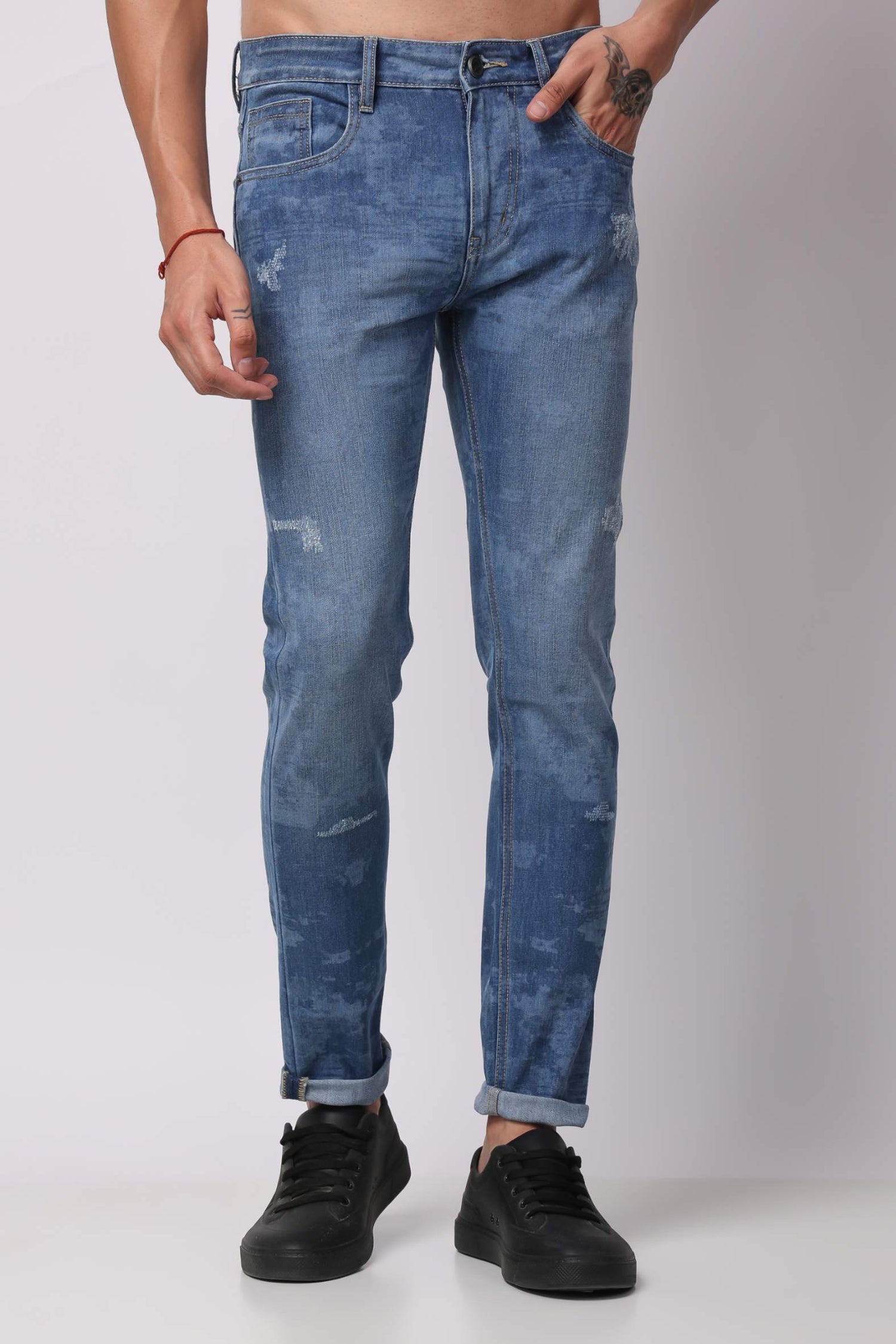 Stylox Men Ankle Fit Jeans