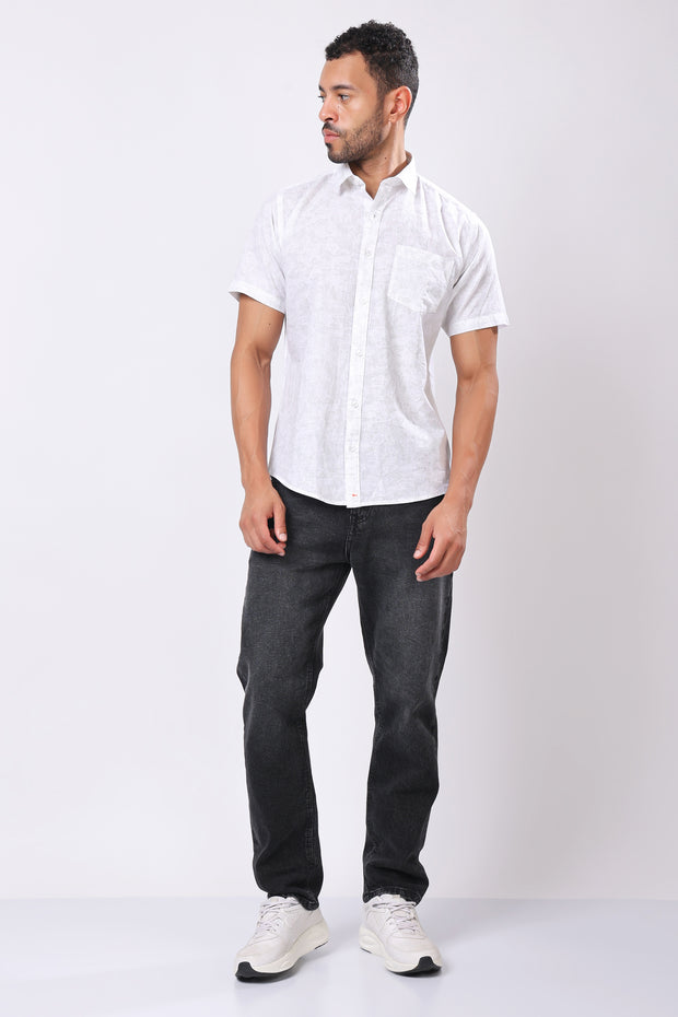 STYLOX HALF SLEEVE PRINTED CASUAL SHIRT