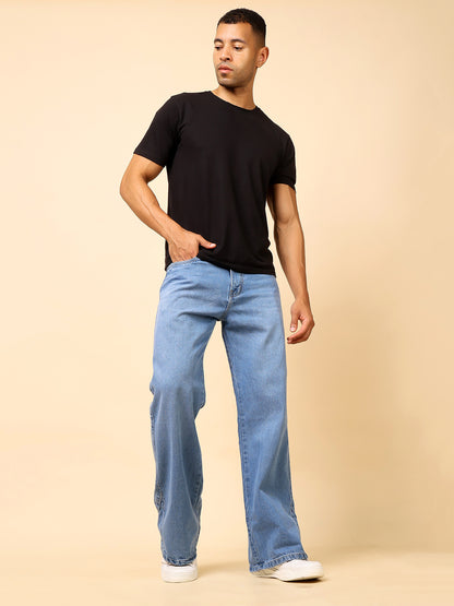 Stylox Men’s Baggy Fit Jeans – Relaxed Casual Denim