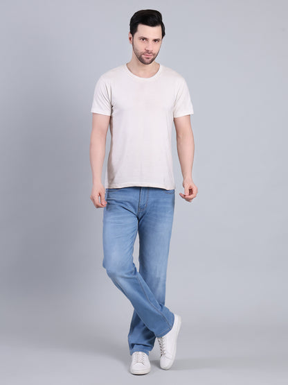 Stylox Men’s Comfort Fit Mid-Rise Jeans