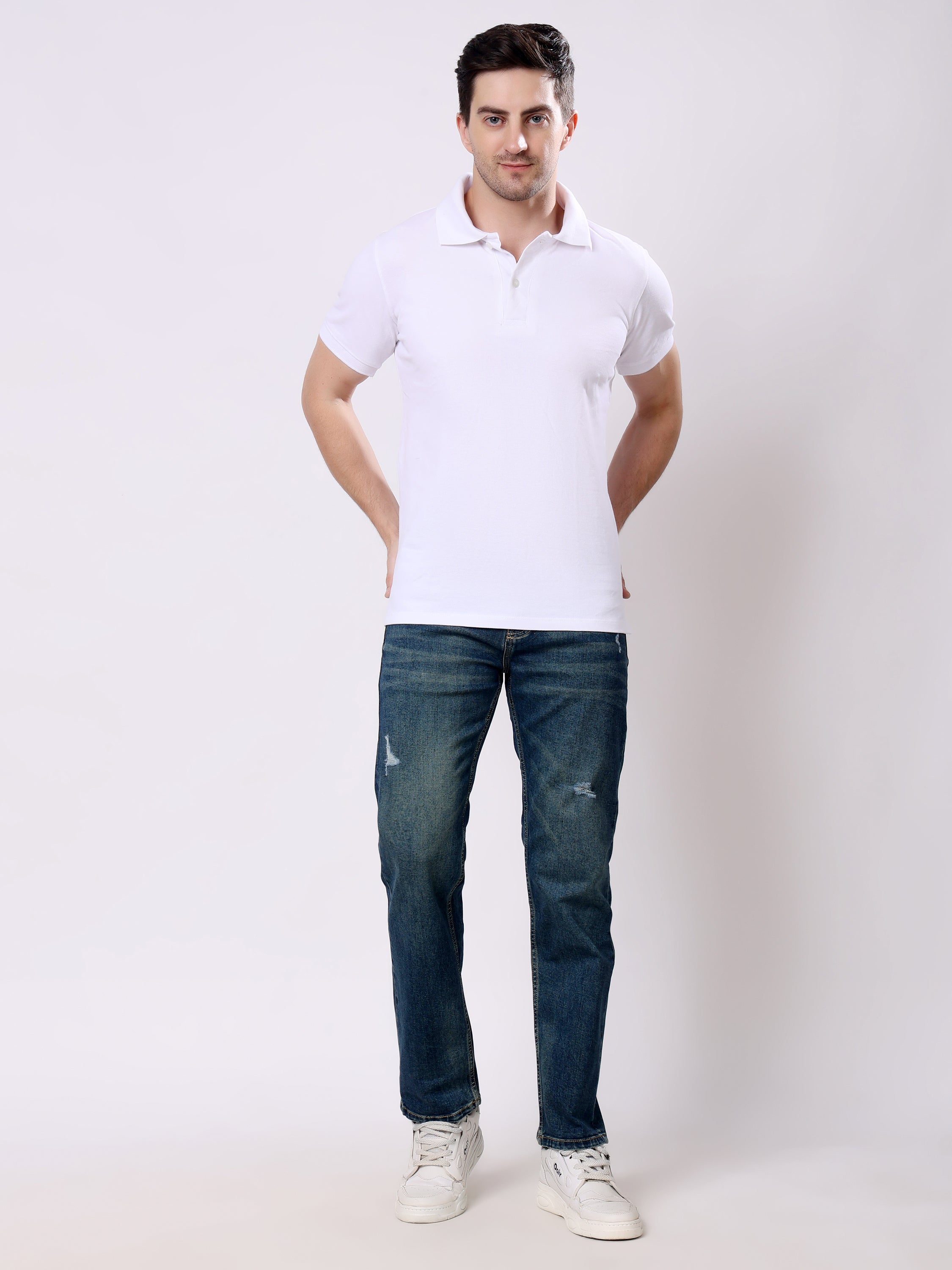 Stylox Men’s Stretchable Comfort Fit Denim Jeans - Stylox