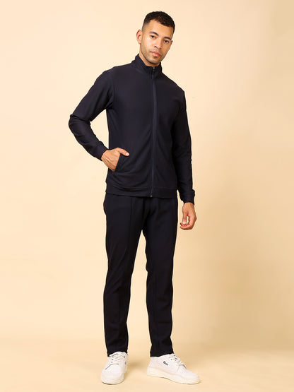 Stylox Men’s Solid Tracksuit – Stylish Full Set for Sports, Gym &amp; Casual Wear