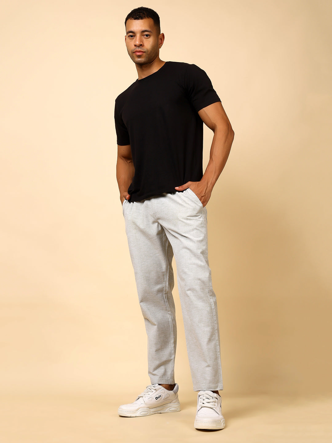 Stylox Men’s Classic Fit Trousers – Comfortable Formal & Casual Wear