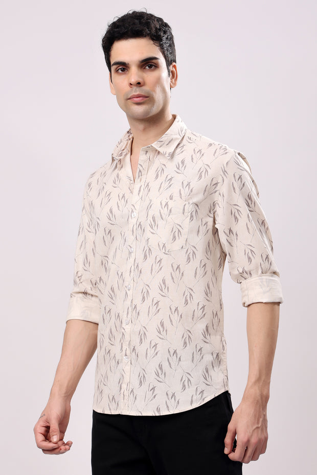 Stylox Mens Full Sleeve Print Shirt