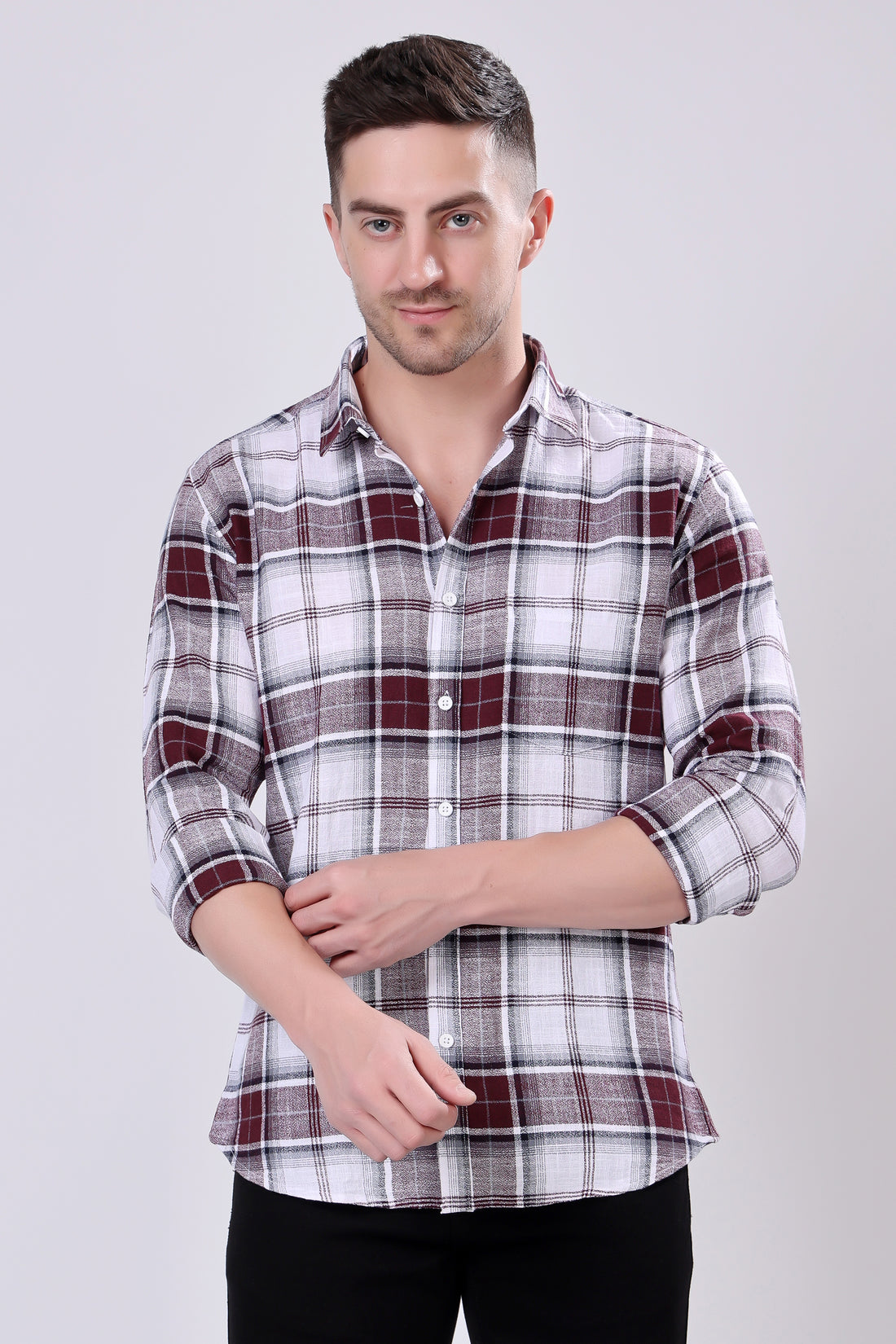 Stylox Check Casual Shirts