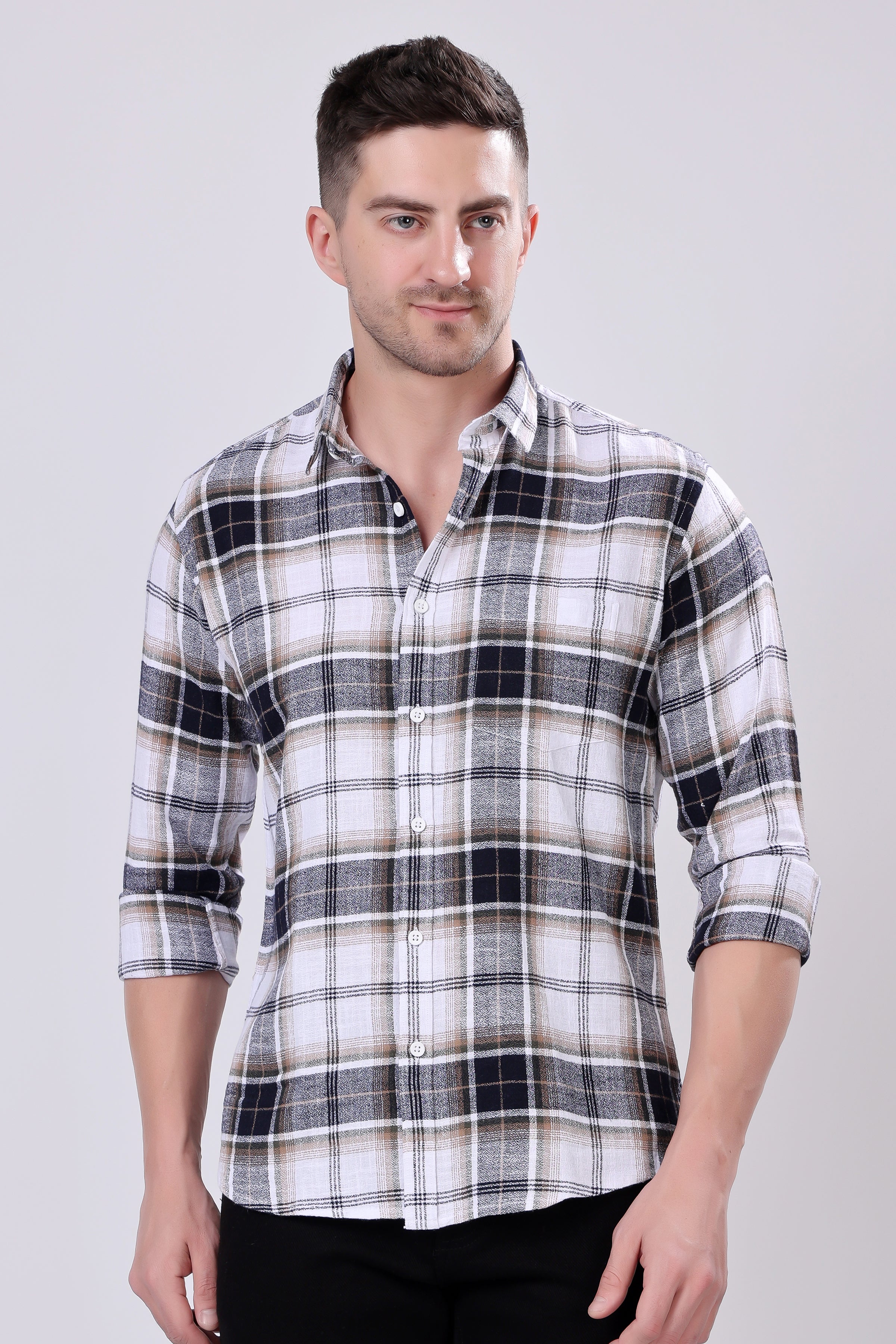 Stylox Check Casual Shirts