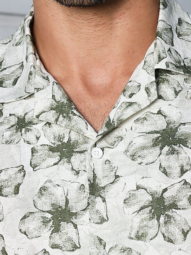 Stylox Half Sleeve Printed Casual Shirt