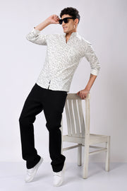 STYLOX FULL SLEEVE PRINTED CASUAL SHIRT