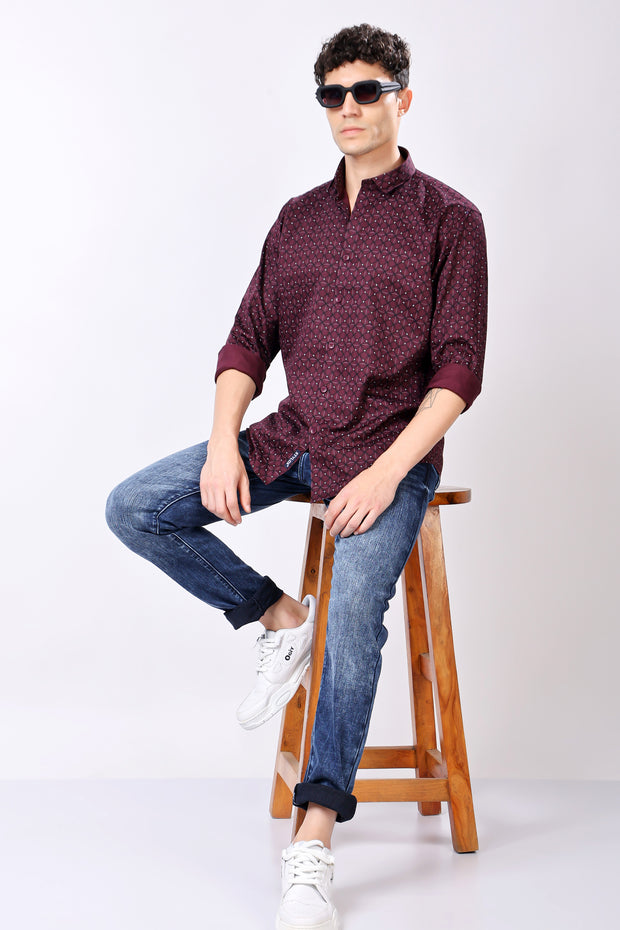Stylox Printed Shirt For Men
