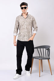 Stylox Printed Full Sleeve Casual Shirt