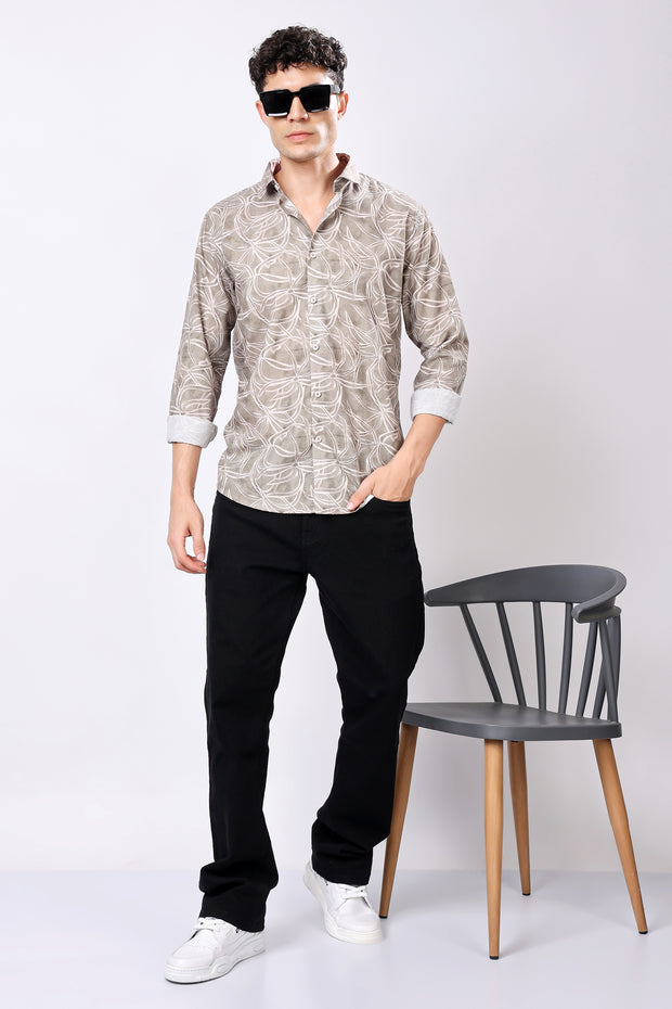 Stylox Printed Full Sleeve Casual Shirt