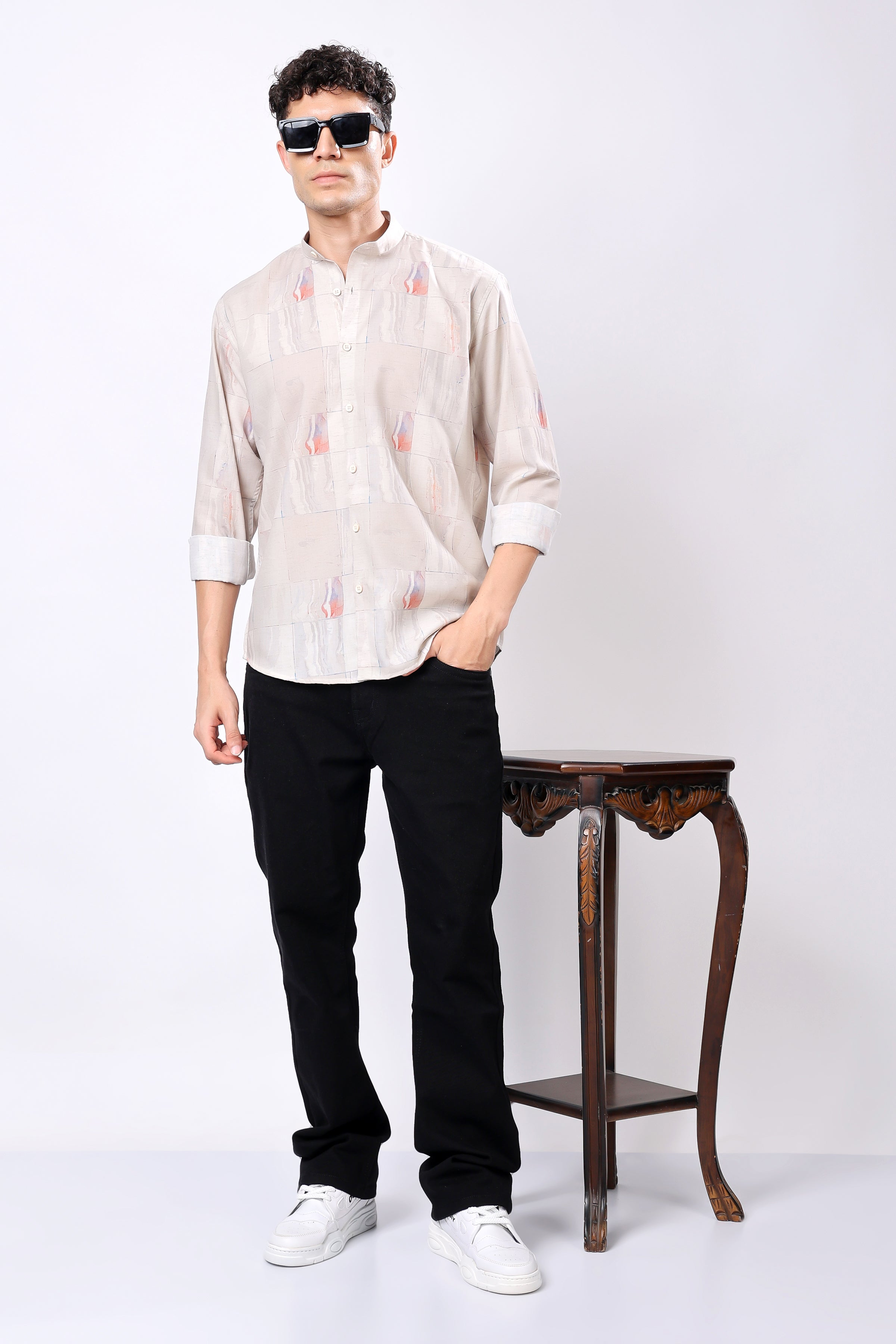 Stylox Printed Shirt For Men