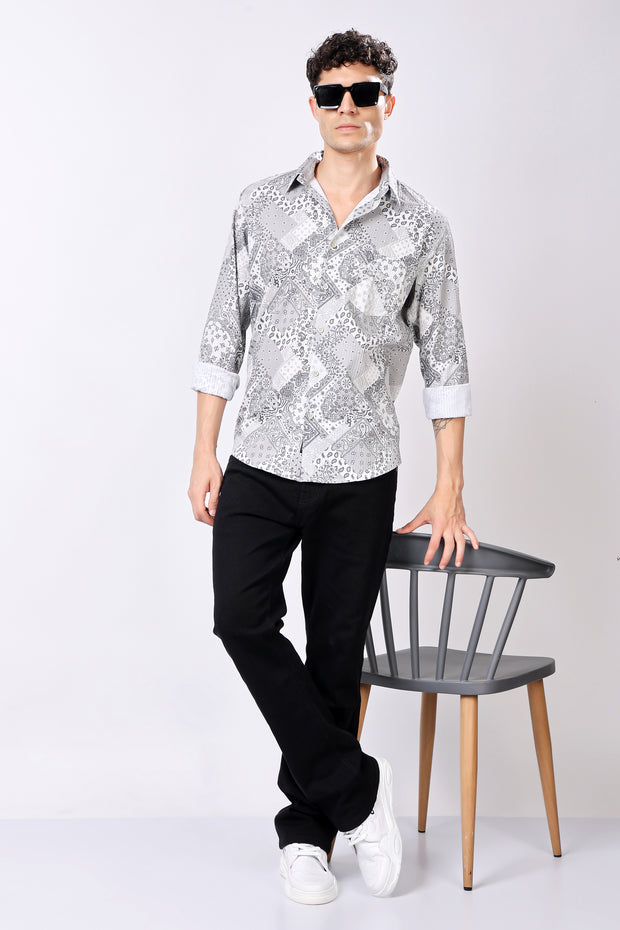 Stylox Printed Shirt For Men