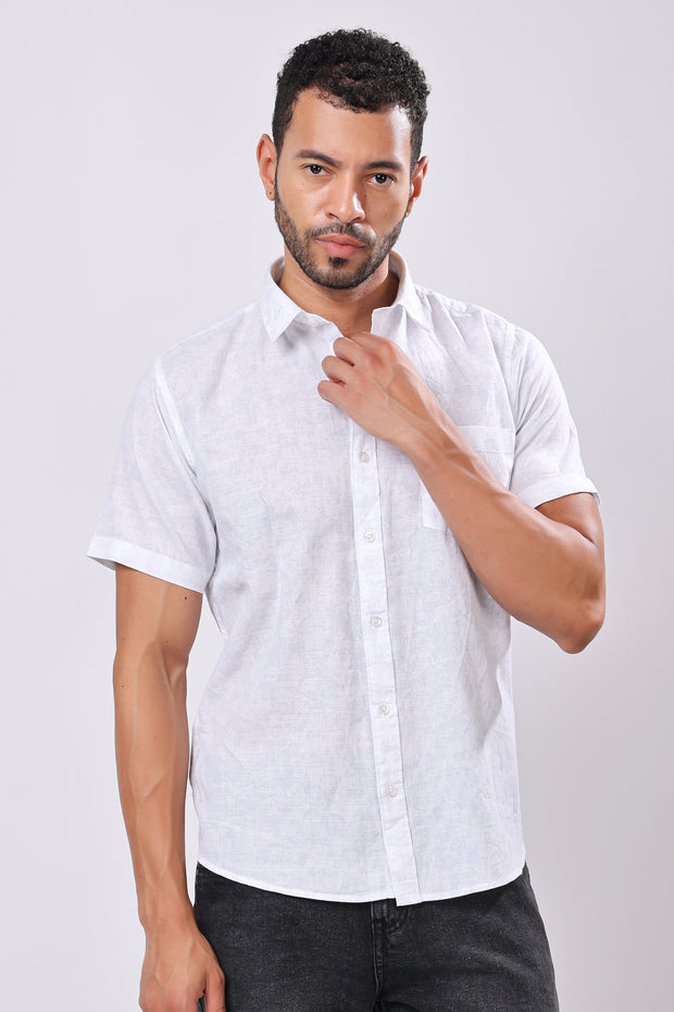 STYLOX HALF SLEEVE PRINTED CASUAL SHIRT