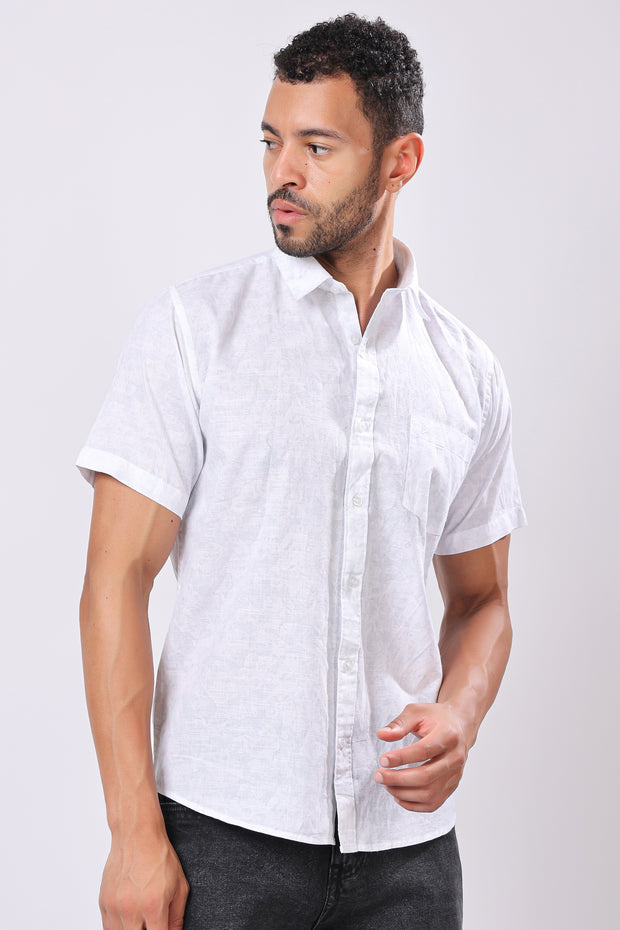 STYLOX HALF SLEEVE PRINTED CASUAL SHIRT