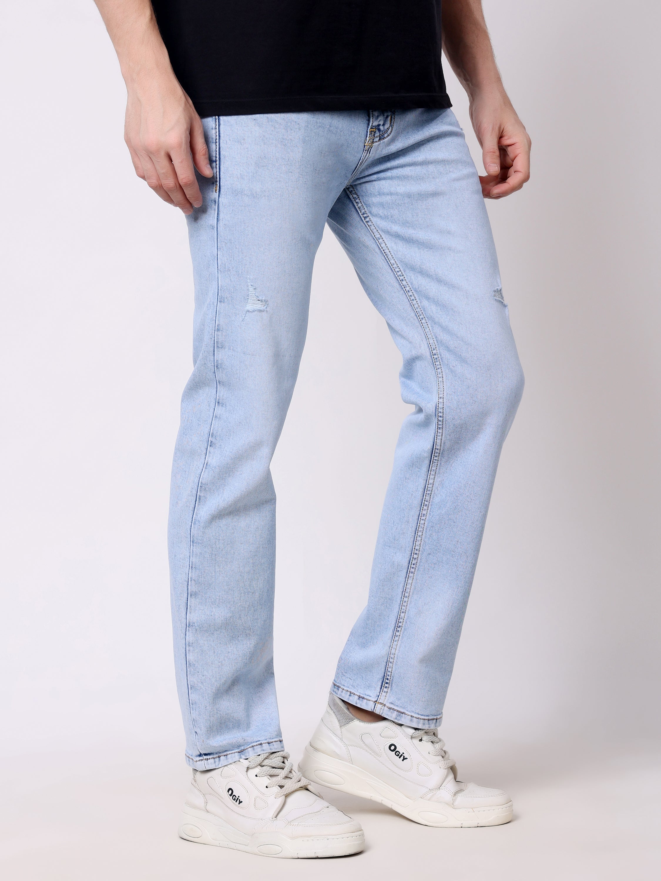 Stylox Men’s Stretchable Comfort Fit Denim Jeans - Stylox