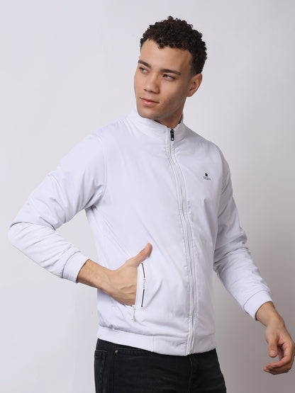 Stylox Men’s High-Neck Winter Jacket – Lightweight Windcheater with Warm Lining &amp; Full-Zip Closure