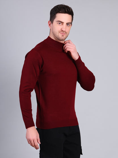 Stylox Men’s Solid Winter Sweater | Soft Knit Full Sleeve Pullover | Classic Casual Wear