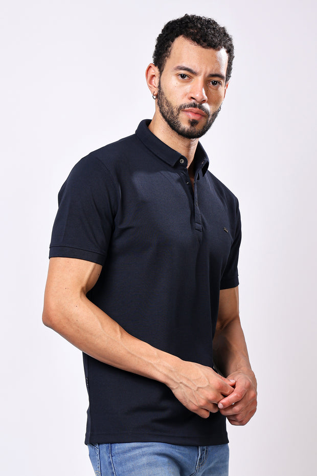 Stylox Solid Polo T-Shirt For Men