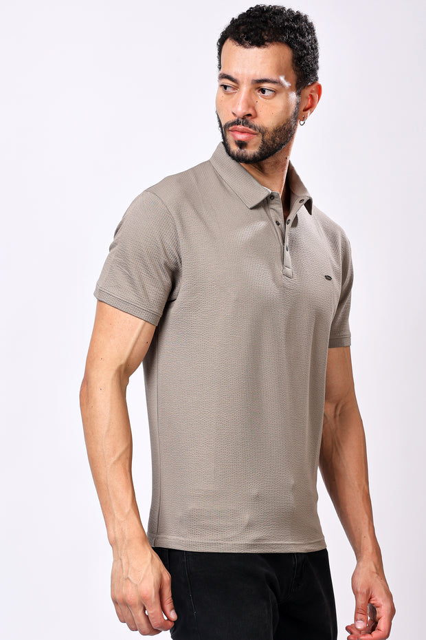Stylox Solid Polo T-Shirt For Men
