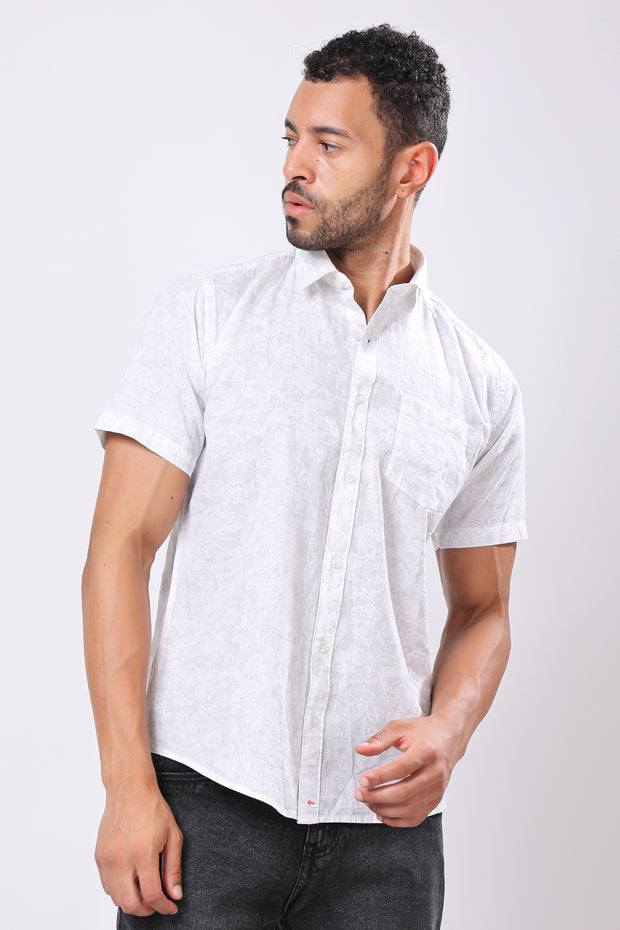 STYLOX HALF SLEEVE PRINTED CASUAL SHIRT